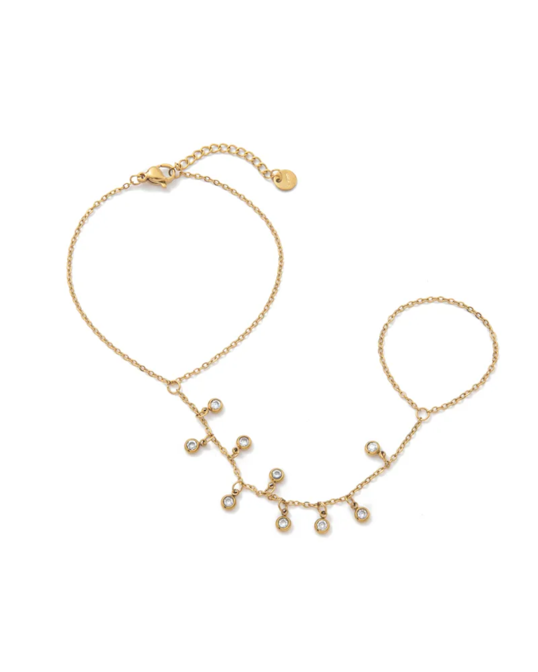 Handchain con 9 zirconias