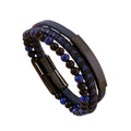Brazalete Onix Lapislazuli
