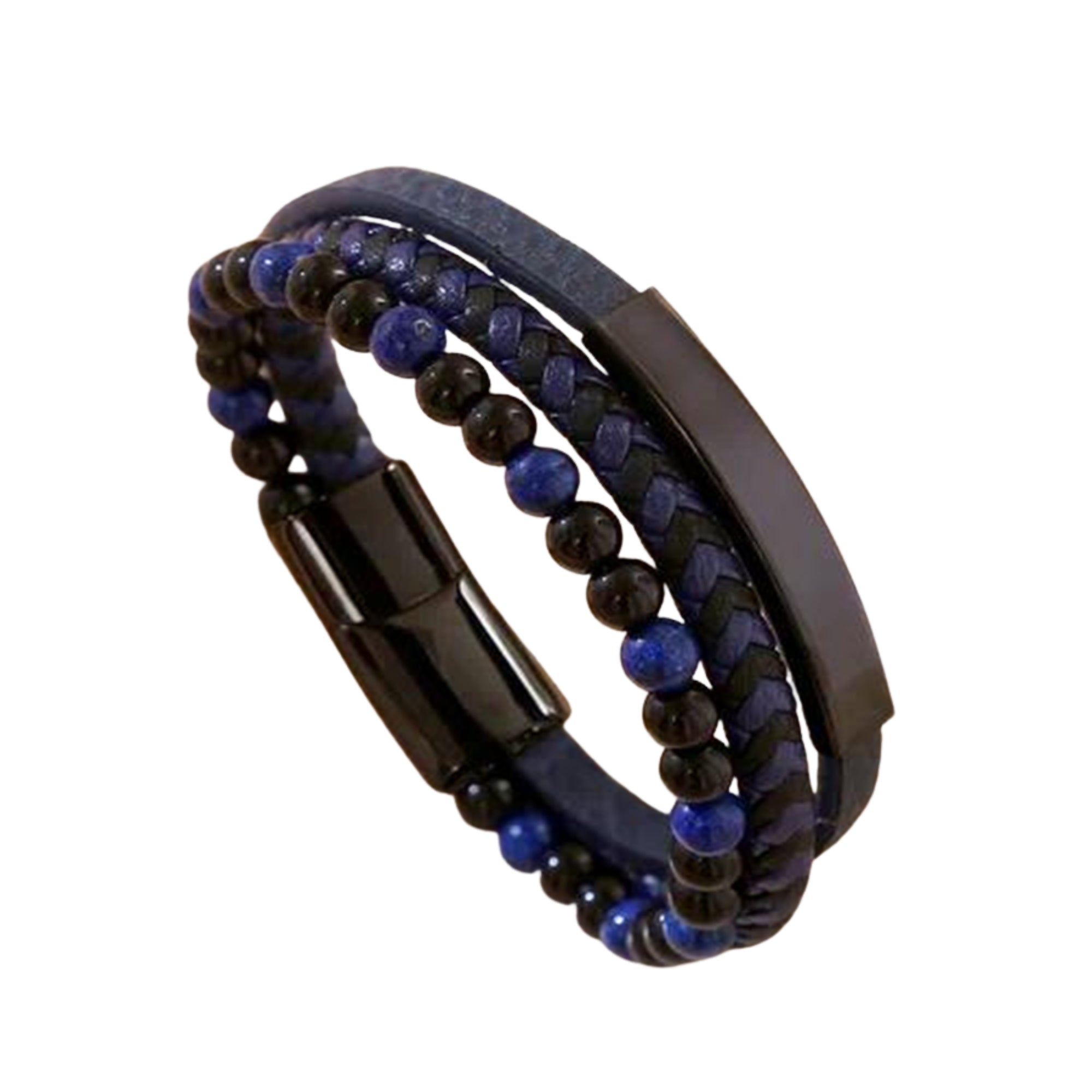 Brazalete Onix Lapislazuli