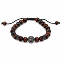 Pulsera Ojo de tigre Rojo León