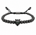 Pulsera Rodillos Lobo Black