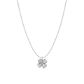 Collar Trebol Plateado