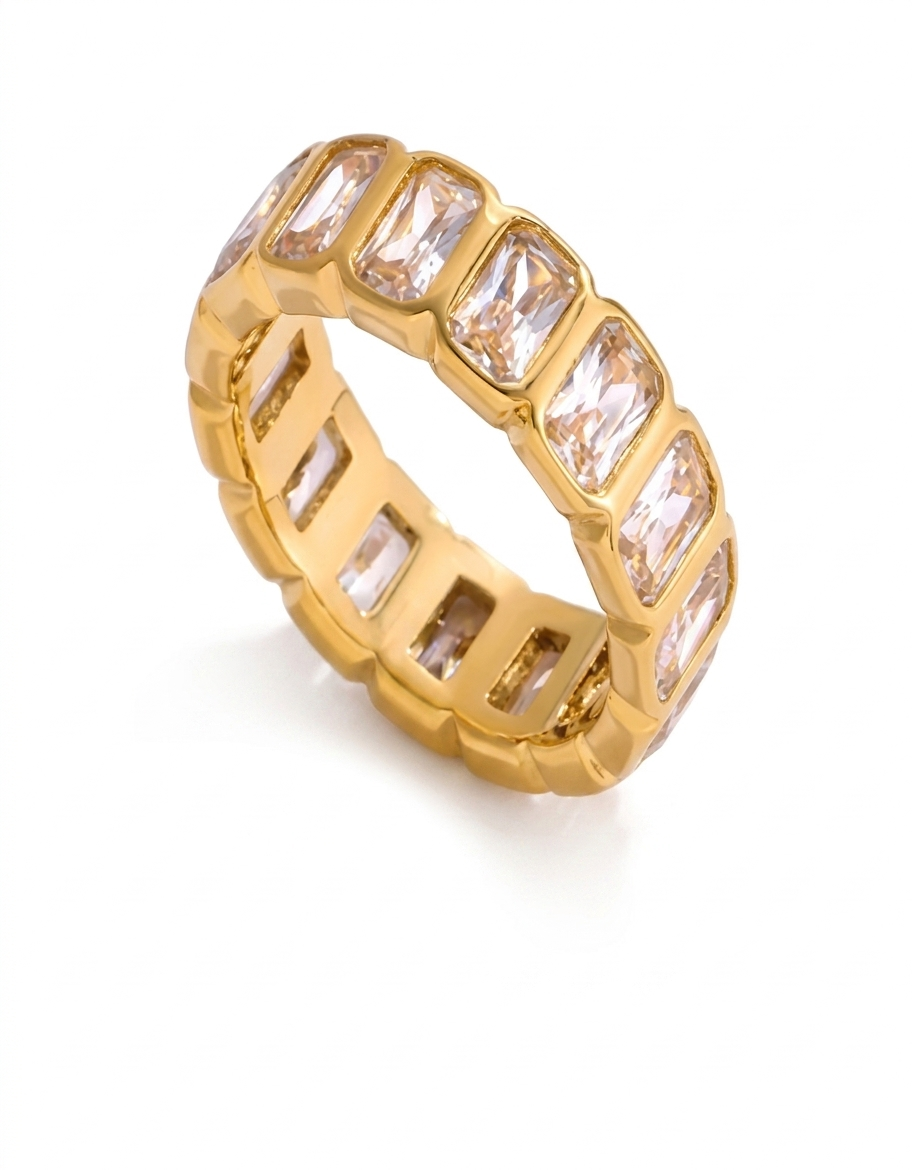 Anillo churumbela rectangular