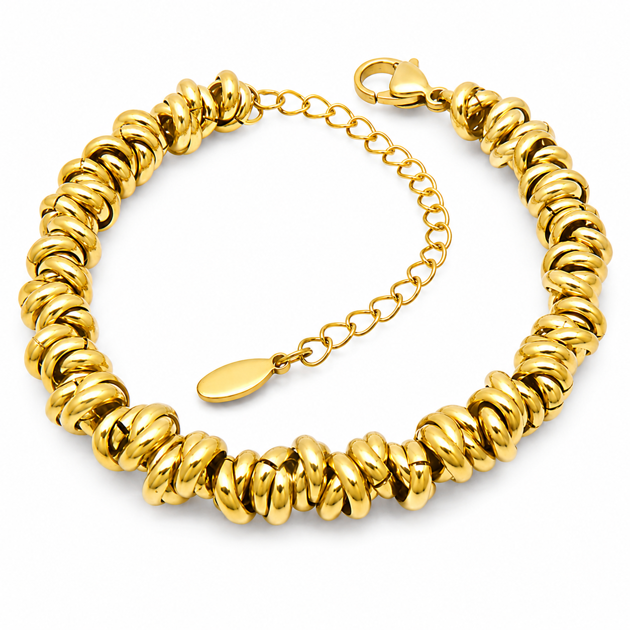 Pulsera de argollas
