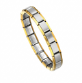 Italian Bracelet Plateada Dorada